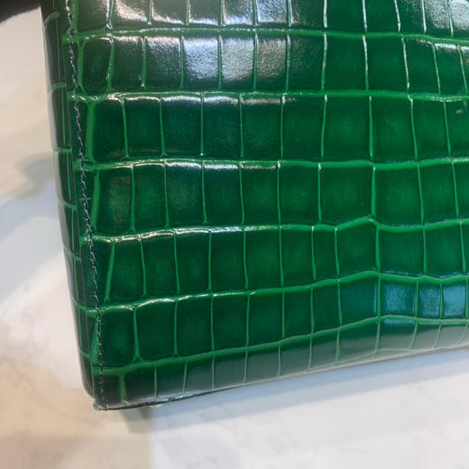 鳄鱼纹戴妃-祖母绿 商品图6