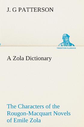 【预售 按需印刷】A Zola Dictionary the Characters of the Rougon-Macquart Novels of Emile Zola