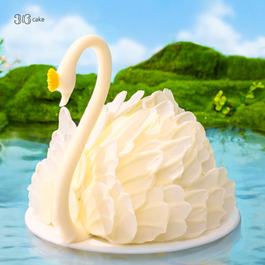 天鹅之梦蛋糕，可选1.5/磅 商品图1