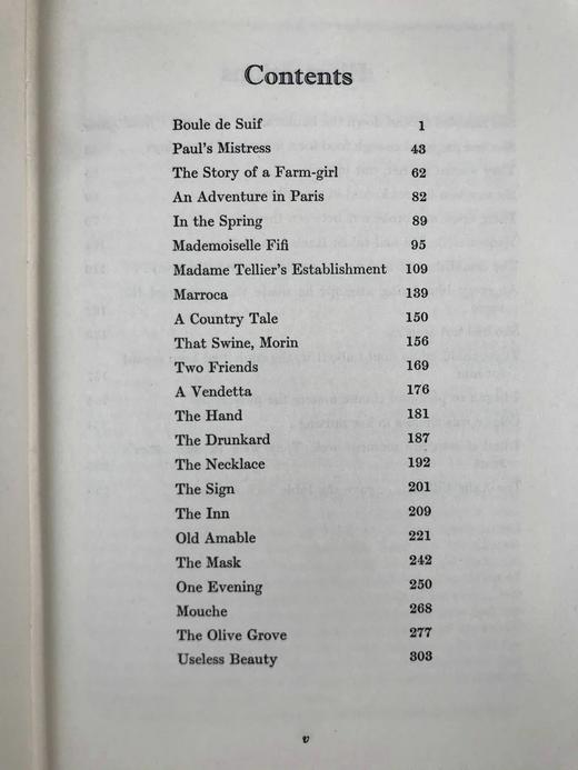 莫泊桑短篇故事集（1969） 14幅插图 精装18开带书匣 商品图6