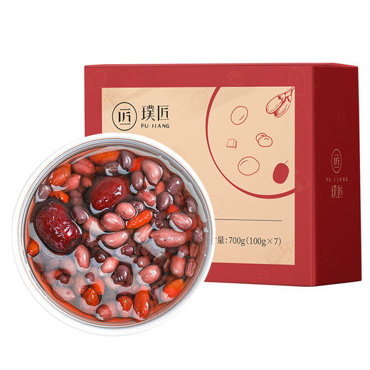 璞匠五红汤原材料包红小豆红花生红枣枸杞红糖月子汤糖水煲汤食材 商品图4