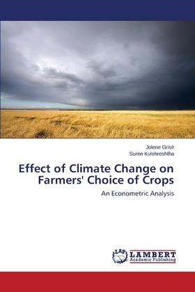 【预售 按需印刷】Effect of Climate Change on Farmers  Choice of Crops