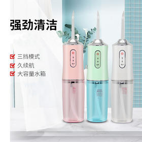 【网红脉冲洗牙器】充电清洁洁牙仪冲牙机正畸牙缝黄牙 成人清洁口腔牙齿男女通用
