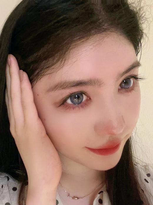 【大直径】Leenscolor-墨子蓝-14.5mm 【年抛 0-1000度 含有525/575】 商品图2