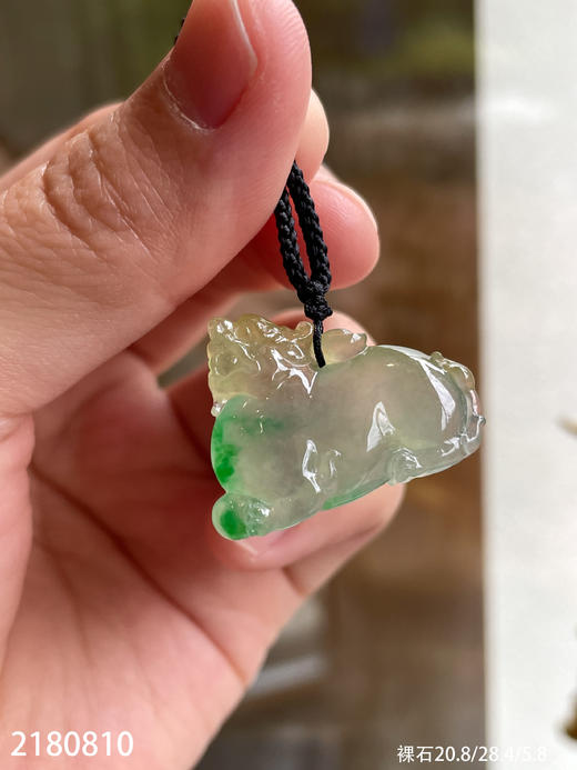 冰三彩麒麟裸石58999【2180810】 商品图3