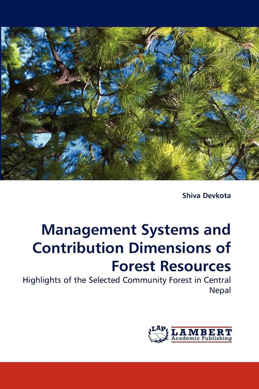 【预售 按需印刷】Management Systems and Contribution Dimensions of Forest Resources 商品图0