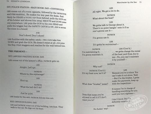 预售 【中商原版】Manchester by the Sea: A Screenplay 进口艺术 海边的曼彻斯特：剧本 商品图5
