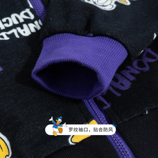 【商场同款】迪士尼童装新品春秋男童无帽外套唐老鸭活力时尚儿童上衣 商品图7