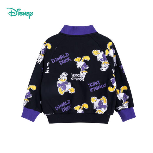 【商场同款】迪士尼童装新品春秋男童无帽外套唐老鸭活力时尚儿童上衣 商品图5