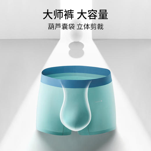 有棵树加大码莫代尔男士四角裤3条装C-U1010 商品图3