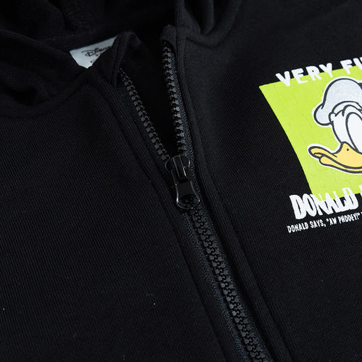 【商场同款】
迪士尼童装男童外套简约唐老鸭格子连帽上衣 商品图8