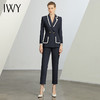 IWY/藏青色职业装气质小香风西装套装女总裁正装高端商务干练工作服CP1325 商品缩略图1