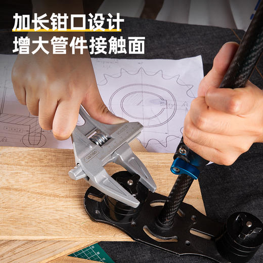 得力卫浴扳手(银) 商品图4
