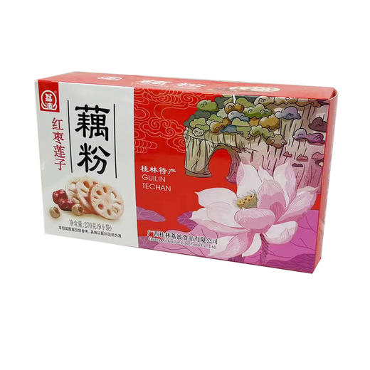 荔波红枣莲子藕粉270g 商品图0