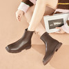 【拼】西遇切尔西靴女秋冬新款烟筒靴烟管靴黑色厚底切尔西短靴D0024073/D0024079 商品缩略图1