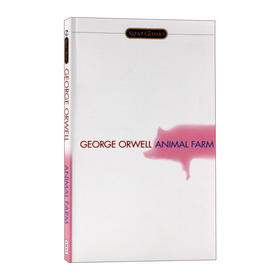 动物农场庄园 英文原版小说 Animal Farm George Orwell乔治奥威尔1984作者英语进口外文书籍