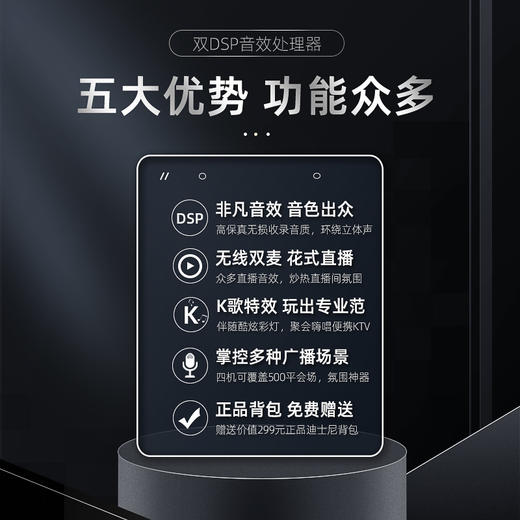 迪士尼音响一体麦克风CE-872V 商品图5