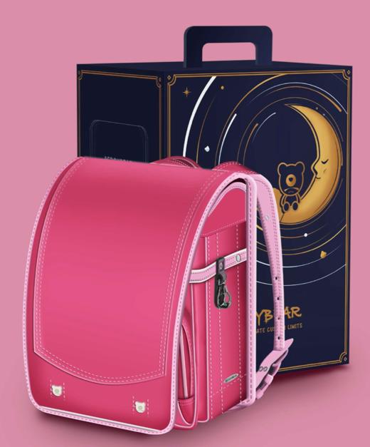 杯具熊新品高端私人定制书包防摔防溺水地震防护手工缝制儿童书包BJX 商品图1