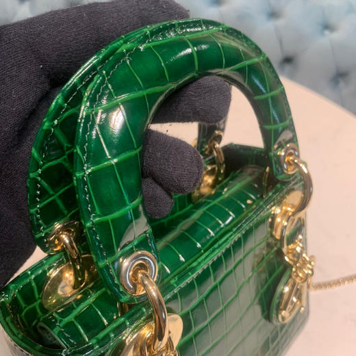 鳄鱼纹戴妃-祖母绿 商品图4
