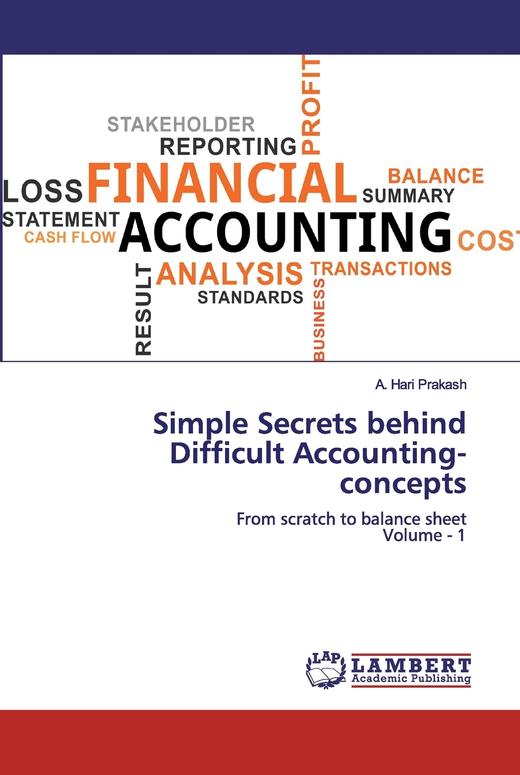 【预售 按需印刷】Simple Secrets behind Difficult Accounting-concepts 商品图0