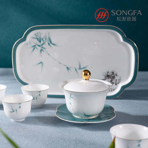 6头玉竹清韵茶具 商品图1