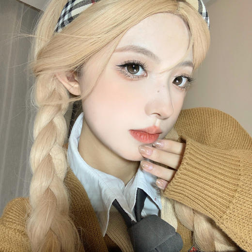 【日抛】透光冷棕·Chonos丨14.2mm（日抛/一盒10片装） 商品图1