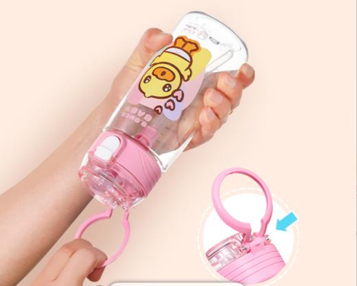 2022新款曙曦小黄鸭大容量运动鸭嘴吸管杯510ml   ZJ 商品图1