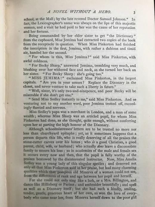 1878年 萨克雷《名利场》 1幅插图 全真皮精装32开 商品图5