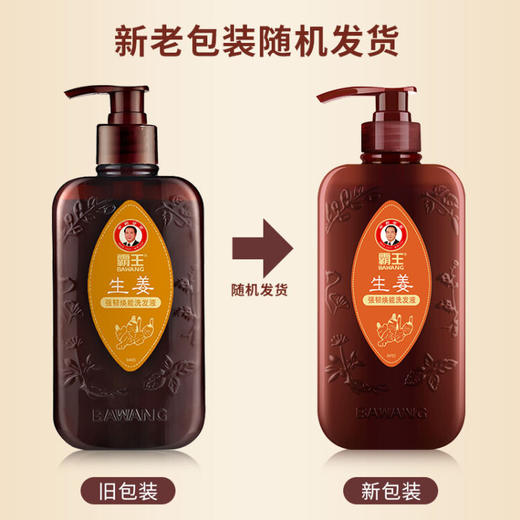 霸王   生姜强韧焕能洗发液  750ml 商品图5