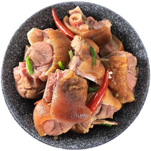 农家腊猪脚 正宗柏树枝烟熏腊猪脚 商品图3