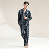 【门店同款】康妮雅睡衣家居服 男式长袖长裤开襟套装 商品缩略图3