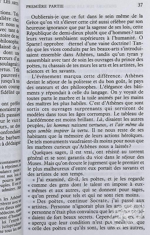 【中商原版卢梭Discours sur l origine et les fondements de l inegalite parmi les hommes 法文原版  Jean Jacque 商品图7