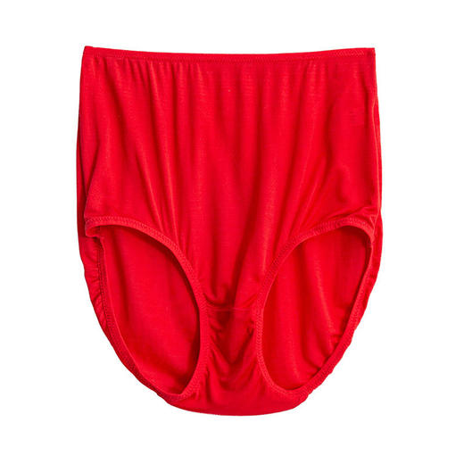 【3条109元，5条169元-老顾客福利品】新款真丝高腰内裤 女士桑蚕丝三角裤无痕透气大码短裤，为了大家健康，贴身衣物不支持退换，请知悉14117 商品图6