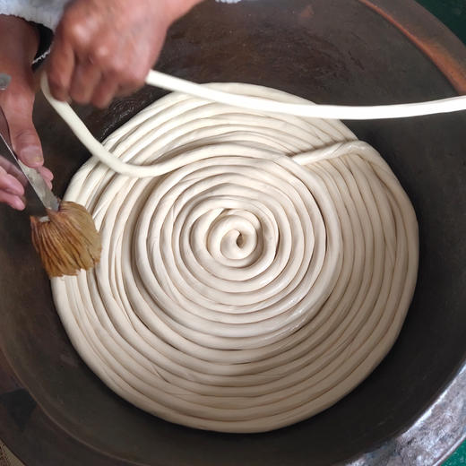 罗田手工油面  非物质文化遗产，有“龙须贡面”之称，细若游丝，爽而不腻、滑而不糊、易于消化~ 商品图7