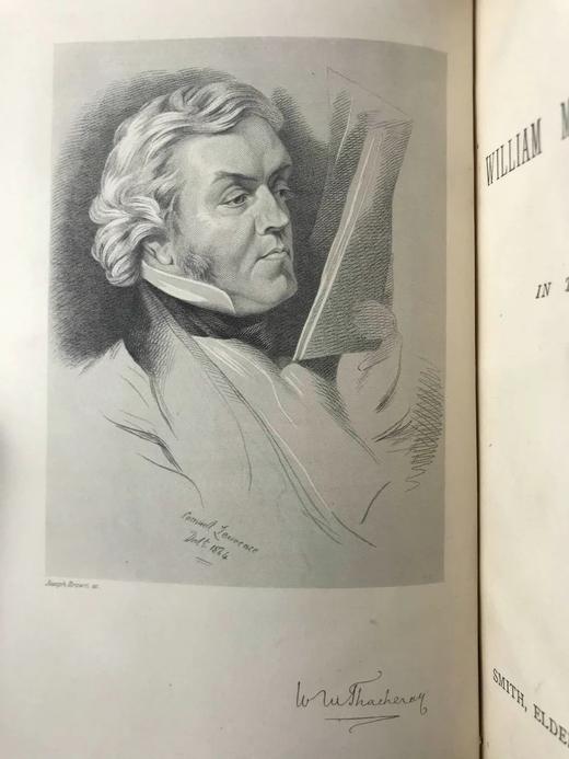 1878年 萨克雷《名利场》 1幅插图 全真皮精装32开 商品图3