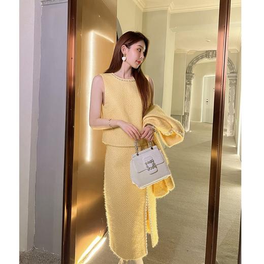  BeQueenStory【黄油女孩】气质温柔邻家软糯小香风套装 商品图2