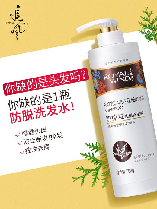 追风 追风防掉发去屑洗发露700g/480g 商品图2