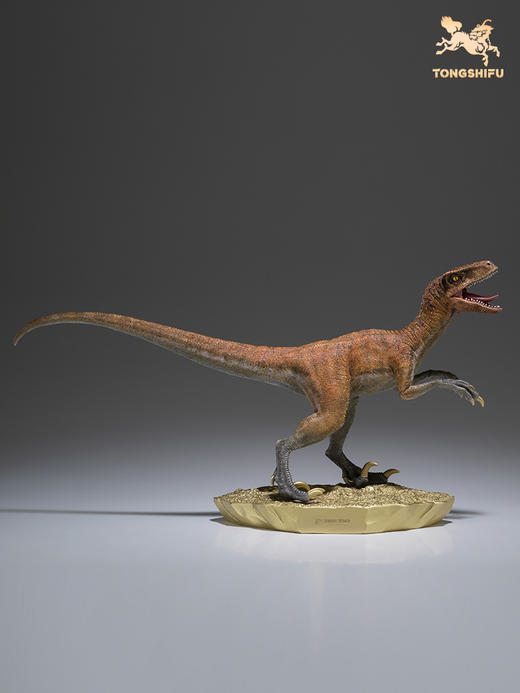 铜师傅 全铜摆件《侏罗纪世界3》之野蛮盗龙 饰品礼品桌面摆件 商品图3
