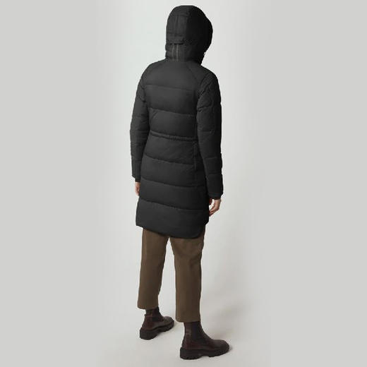 CANADA GOOSE 加拿大鹅 女士拉链连帽羽绒服 黑色 5077LB 61 商品图1