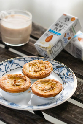 扁桃仁蛋奶挞