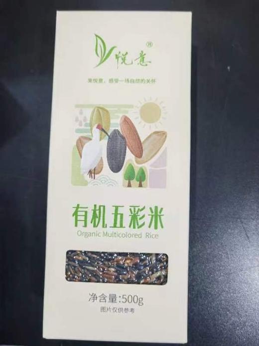 有机糙米   红米/五彩米/黑米  500克 商品图1