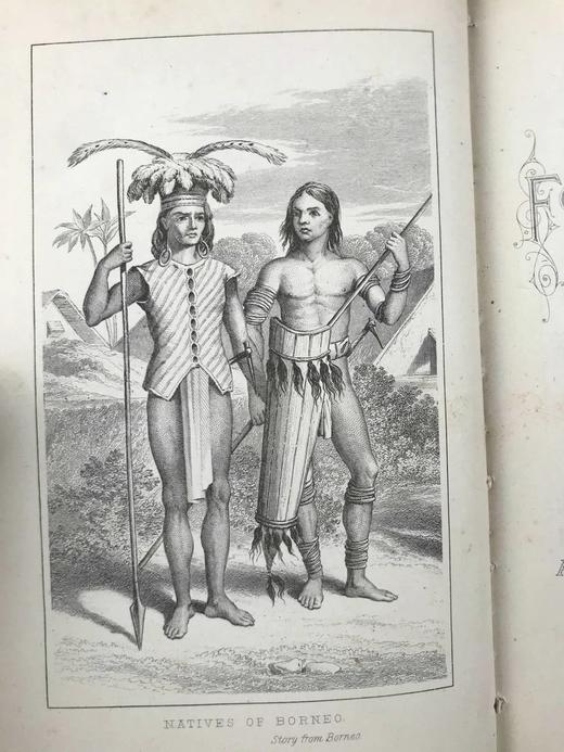 工坊特装本！1880年 异国风俗志 1幅插图 全真皮精装36开 商品图4