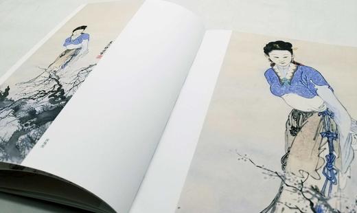 《朵云真赏苑·名画抉微》7种：《黄宾虹山水》《齐白石花鸟》《吴湖帆山水》《谢稚柳山水》《徐燕孙人物》《于非闇花鸟》《张大千山水》  16开平装铜版彩印，上海书画出版社出版2018年一版一印 商品图3