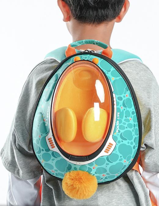 极地物种太空舱儿童背包防走失背包幼儿园书包  JDWZ 商品图1