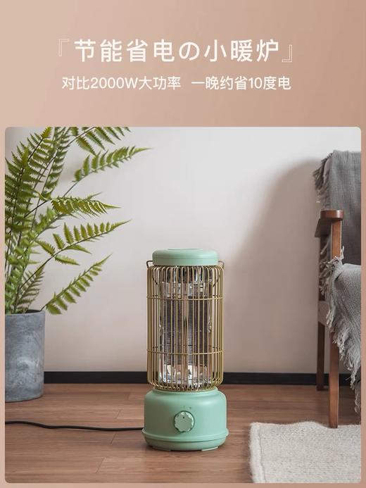星钻取暖器家用节能电暖炉速热碳纤维小型烤火炉复古鸟笼小太阳电暖器NRK/NRK-02/NRS 商品图2