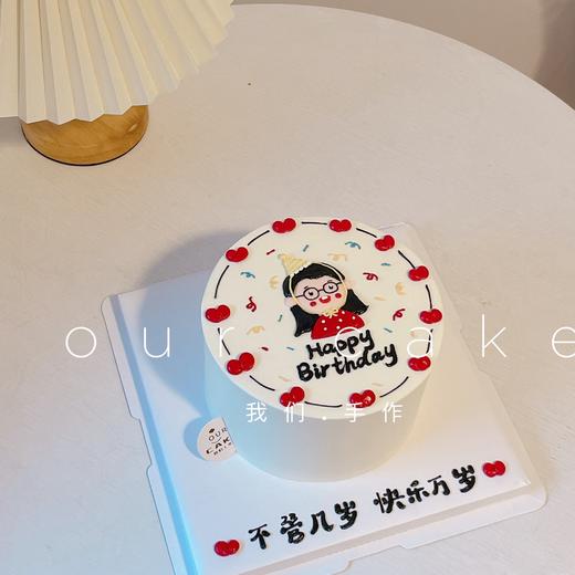 女生中长发手绘（多款式）-低糖处理无添加 商品图9