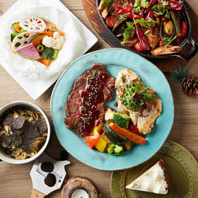 双主菜黑松露意面丰盛套餐 (高岛屋)  Mix Grill & Pasta Cpmbo