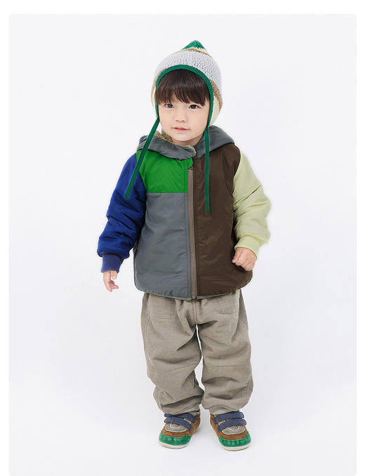 JNBY  22年冬款  俩面穿撞色夹克  YMA610280 商品图1