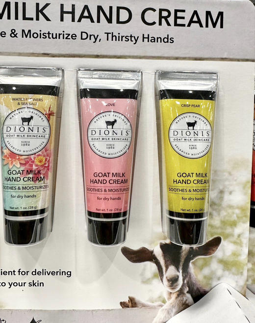 新包装又来货了哈！特价198元🉐包税包邮到手了🔥🙅🏻‍♂️不拆板，🉐️美国制造的Dionis🐏山羊奶高保湿护手霜 每支28g 商品图1