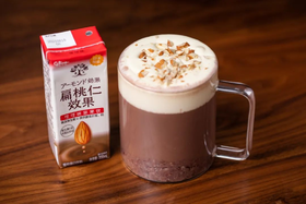 红豆可可扁桃仁奶